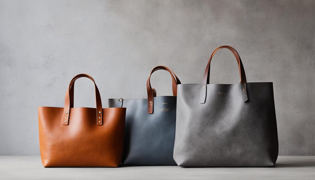 Chic Sparrow leather tote bag