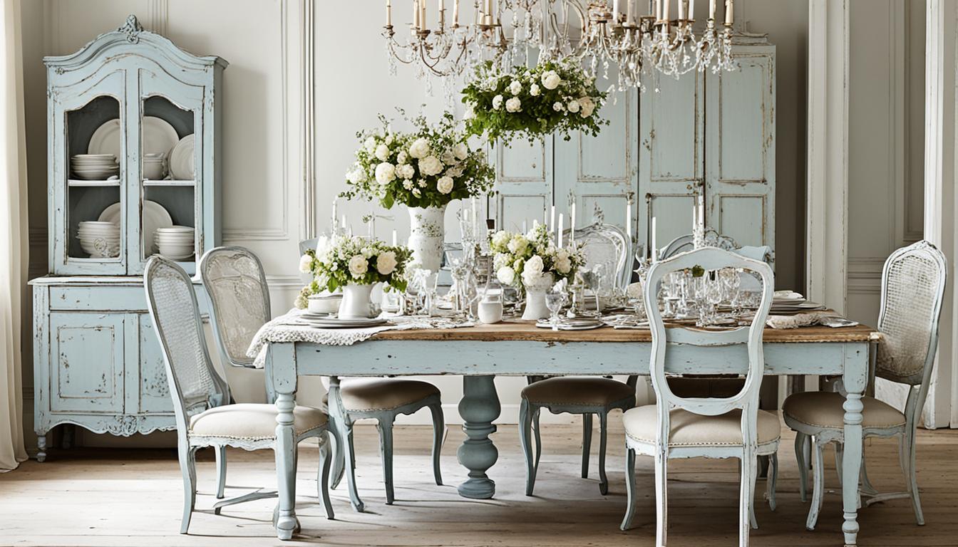 Shabby Chic Dining Chairs: Timeless Elegance