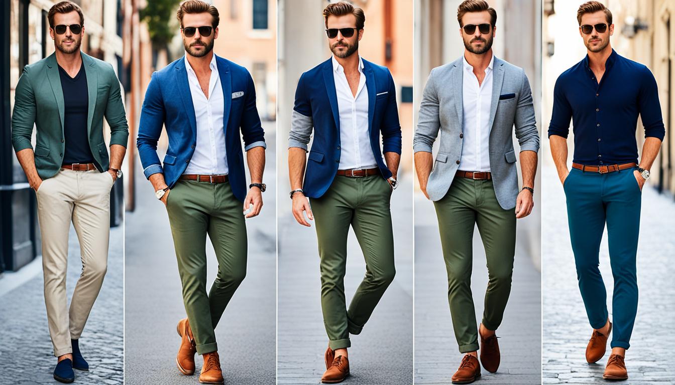 casual chic dress code male