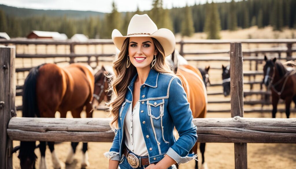 cowgirl chic look