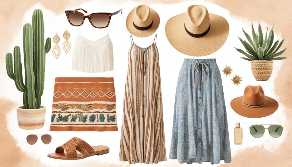 desert chic wardrobe