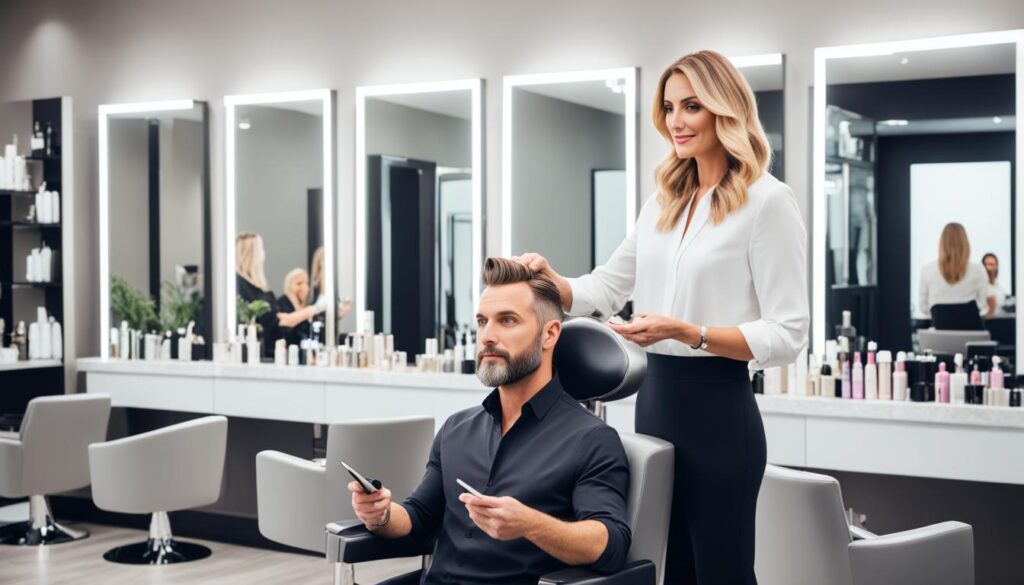 professional stylist consultation