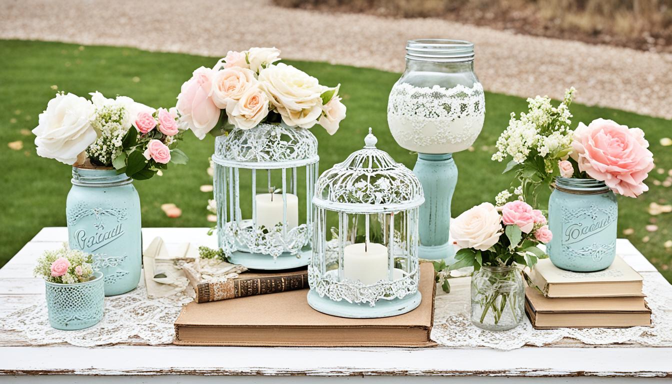 Shabby chic cocktail tables