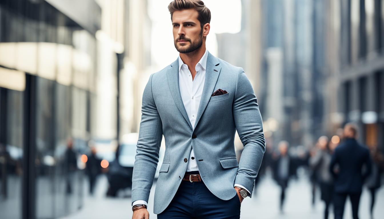 casual chic men's dress code